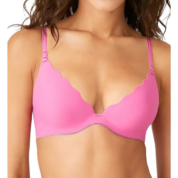 B.tempt'd by Wacoal B.wow'd Push-up Convertible Bra, Pink Size 36C 0391 - Picture 1 of 3